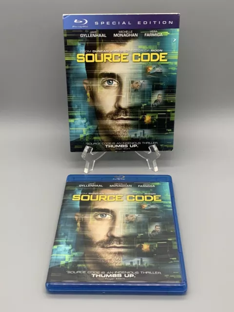 Source Code (Blu-ray, 2011) with Slip Cover Special Edition TESTED!