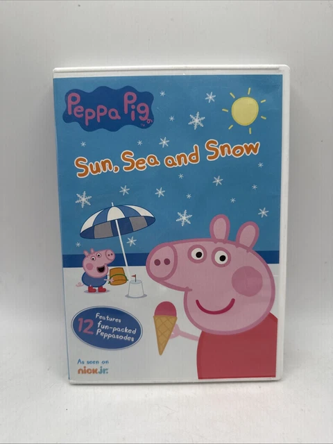 PEPPA PIG SUN Sea And Snow DVD Good Condition DVD Treehouse $18.00