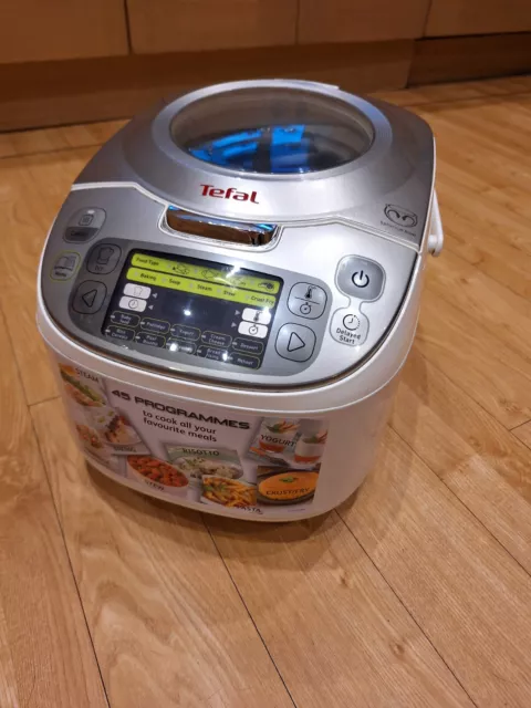 TEFAL MULTI COOKER 1.8 Silver White RK812142 45 Programmes