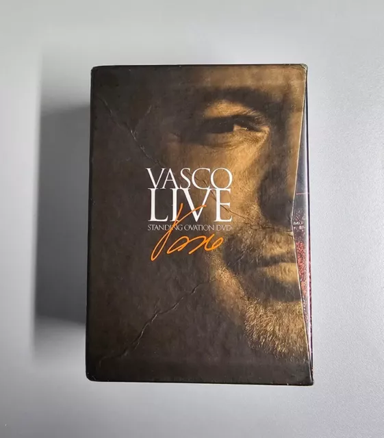 Vasco Rossi - VASCO LIVE - STANDING OVATION - Box 8 dvd Completo di Cofanetto