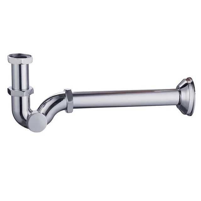 IDROSTILE Sifone a "s" da 1" 1/4 in metallo cromato
