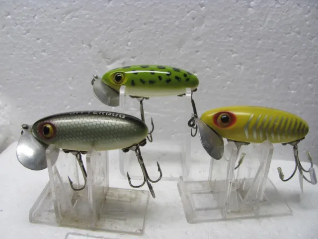 FRED ARBOGAST JITTERBUG Black/Glow 3/8 In Box $29.99 - PicClick