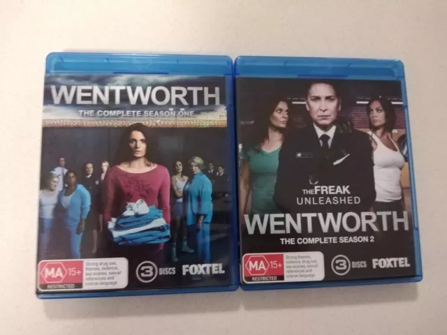 Wentworth : Season 1-2 bluray Region B