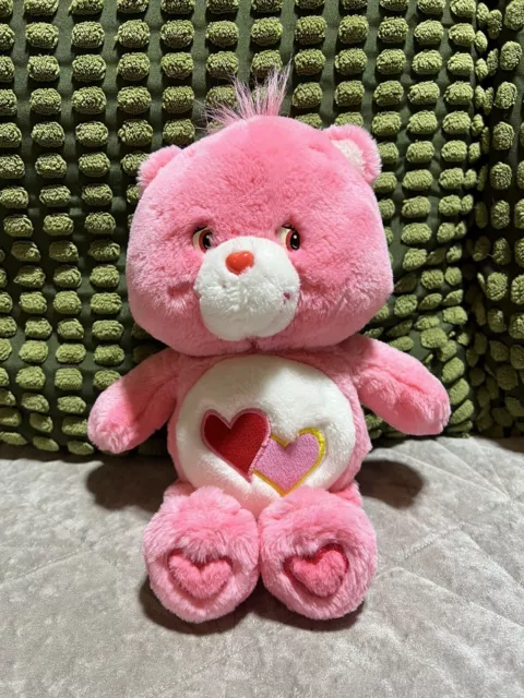 Care Bears Love a Lot Bear 2003 ~ 13" Collectable Vivid Imaginations Collectable