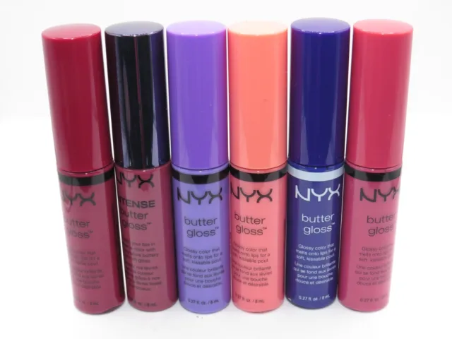 Nyx Butter Gloss Creamy Lip Gloss 8Ml - Choose Shade