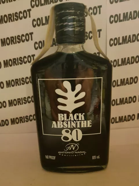 ABSINTH NADAL BLACK 80% PETACA 20cl 0,2L 200ml ABSENTA ABSENT ABSINTHE ASSENZIO