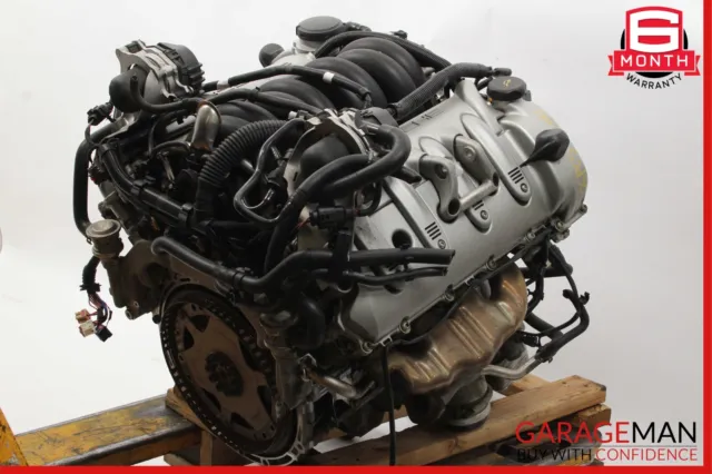03-06 Porsche Cayenne 955 S 4.5L V8 Engine Motor Block Assembly OEM