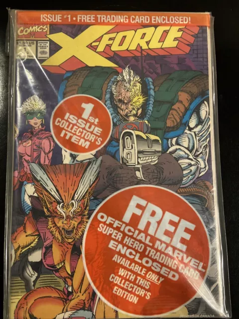 X-Force #1 CGC 9.8 (Marvel Comics 1991) Negative UPC code