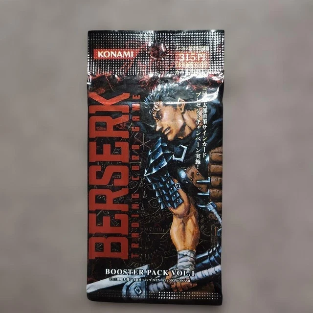 KONAMI BERSERK TRADING Card Game Booster Pack Vol.2 Japanese 2004