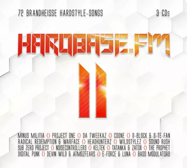 CD Hardbase.fm Vol. 11 D'Artistes Divers 3CDs