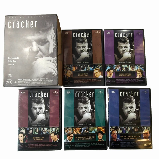 CRACKER THE COMPLETE Collection DVD Box set 1993 Robbie Coltrane