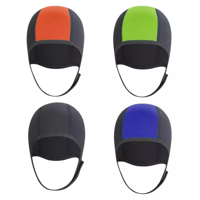 3mm Neoprene Scuba Diving Hat Winter Warm Adjustable Head