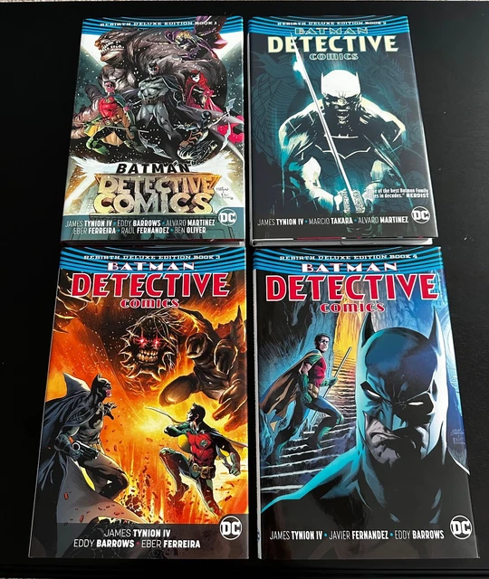 DC REBIRTH DELUXE Edition Detective Comics voli 1-4 EUR 60,00 - PicClick IT