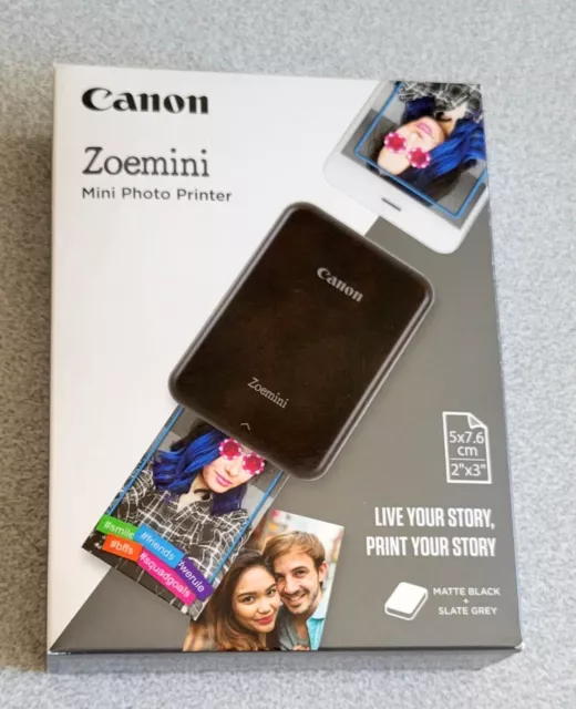 Imprimante portable Photo Canon Zoemini PV123 (Noir) à prix bas