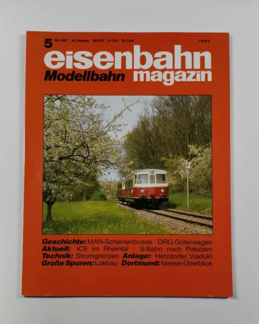 Eisenbahn Modellbahn Magazin Heft 5/1992 - SEHR GUT (P3)