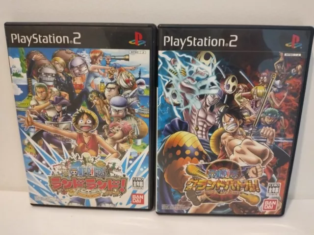 One Piece Round the Land + Grand Battle PlayStation PS2 NTSC-J JAPAN