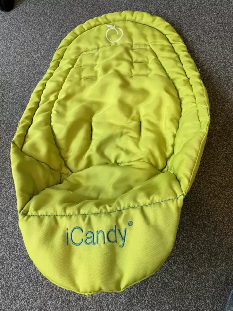 VGC! iCandy Peach sweet pea main Seat Liner zip in good clean condition