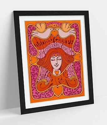Framed Print Colourful Picture Art Psychedelic LSD Acid Trip Hallucinations 