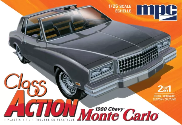 MPC 1/25 1980 Chevy Monte Carlo "Class Action" Plastic Model Kit