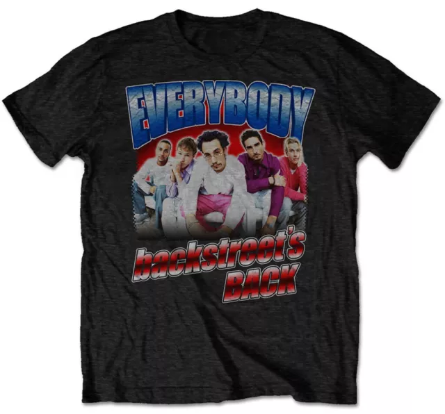 Backstreet Boys Everybody Black T-Shirt OFFICIAL