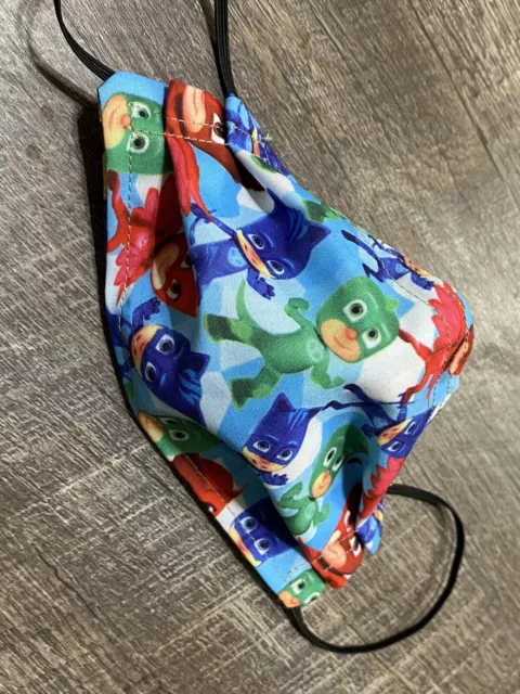 Pj Masks Cotton Fabric Toddler Face Mask