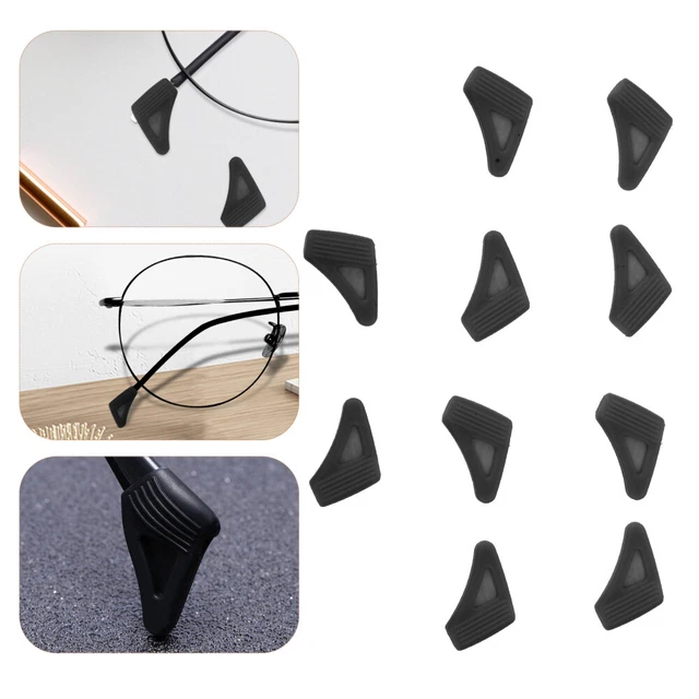10 piezas Empuñaduras para gafas Gancho Espectáculo Templos Gafas Accesorios Soporte