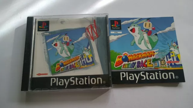 Sony Playstation 1  Ps1 Bomberman Fantasy   Race Videogame Video Game
