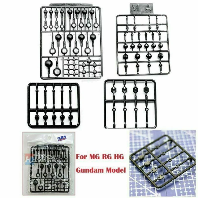 Resin Ball Joint Mobility Parts Set For MG/RG/HG 1/100 1/144 Gundam Models