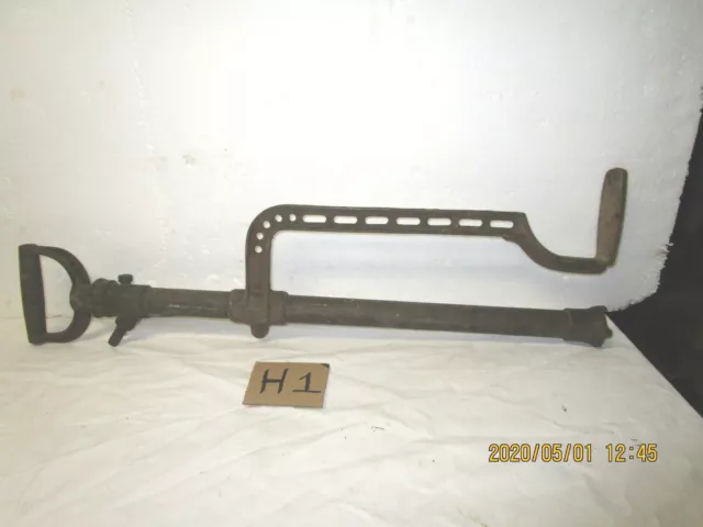 Antique vintage F. E. Myers & Bro Peerless cast iron & brass hand bilge pump