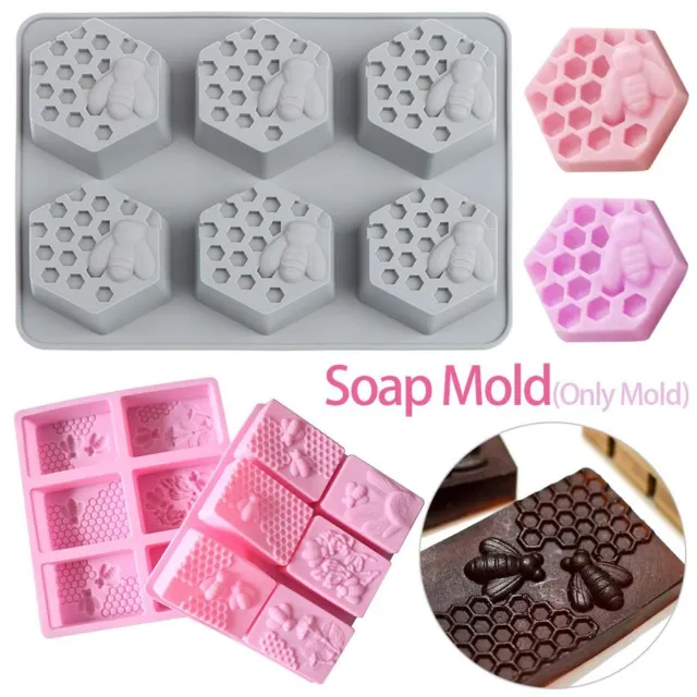 Handmade Clay Tools Cake Resin Molds Soap Mold Silicone 3D Art Wax Mold