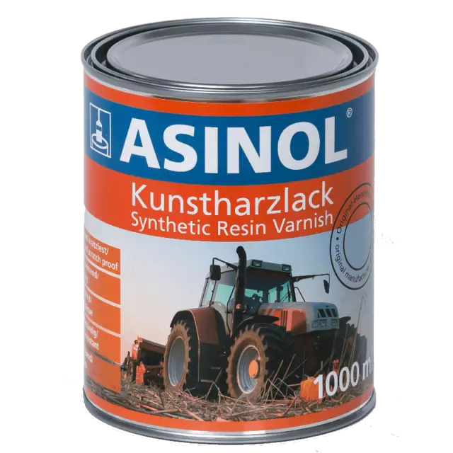 (15,98 EUR/l) Kunstharzlack RAL Farbtöne 1.000 ml Lack Farbe RAL-Farben ASINOL