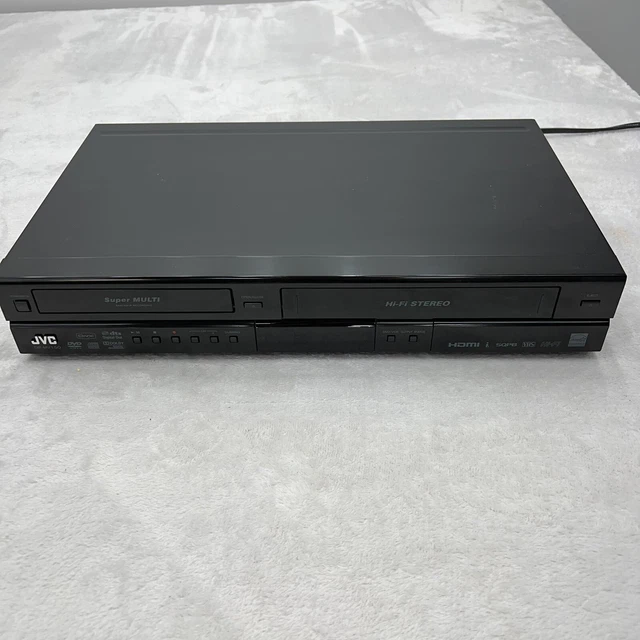 JVC DRMV150B DVD VHS Cassette Recorder Combo HDMI RAM/RW/R Recording NO