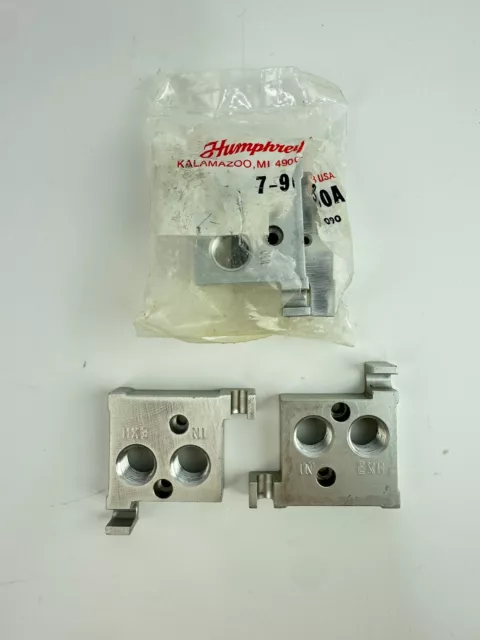 Humphrey End Plate Kit Accepts Stackable Valves 7-900A *TOTAL OF 4 PLATES*