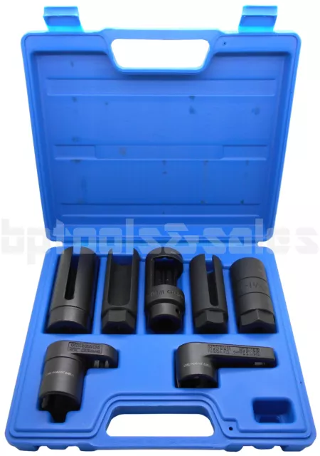 7 Pc Oxygen Sensor Socket Set Automotive Sensor & Sending Unit Auto HD Tool Kit