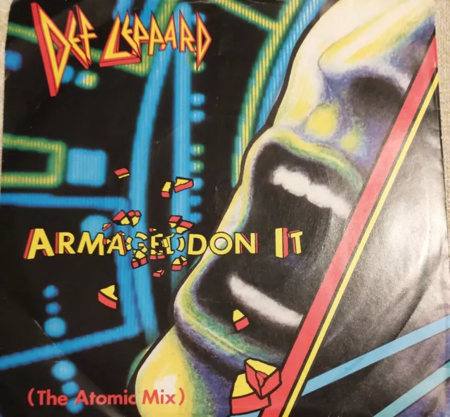 Def Leppard- Armageddon It - Vinyl  - 7"  Single -