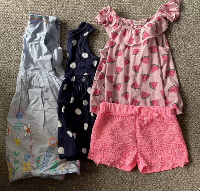 Bundle Of 4 X Girls Clothes All New With Tags Age 3-4 Years