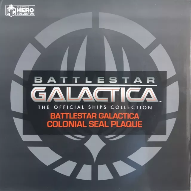 Battlestar Galactica Starships Collection moderne Widmungsplakette EAGLEMOSS
