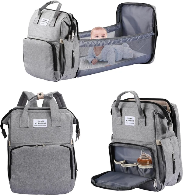 Diaper Bag Backpack, Multifunction Baby Bag, Large Travel Baby Changing Bags