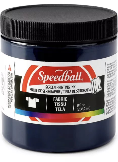 ✅ Tinta para serigrafía de tela Speedball, 8 onzas, mezclilla azul #️ FTSJ9