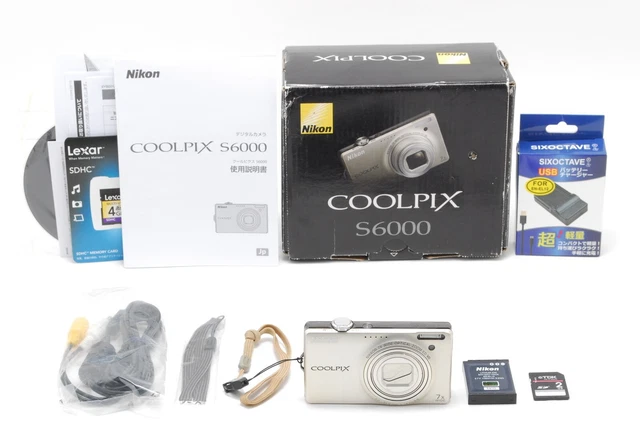 Nikon COOLPIX S600 シルバー 動作良好 取説付き Nikon COOLPIX S600 説明書 + 操作ガイド｜Yahoo!フリマ（旧