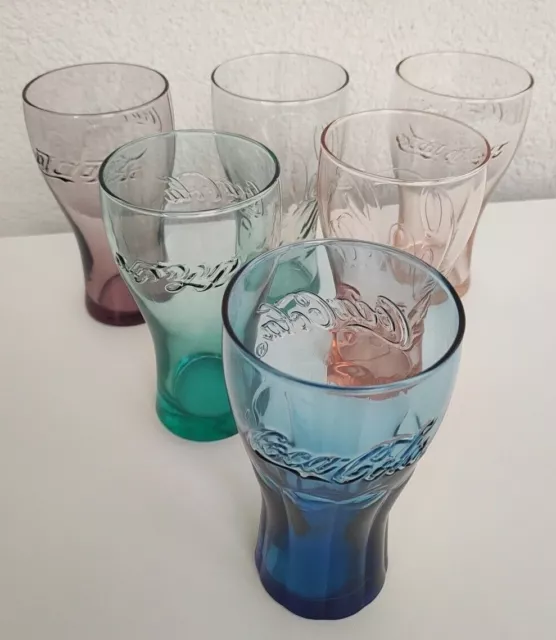 Coca Cola Mc Donalds Glas Gläser SAMMLER aus 2007, 2014 & 2015 - gut gebraucht