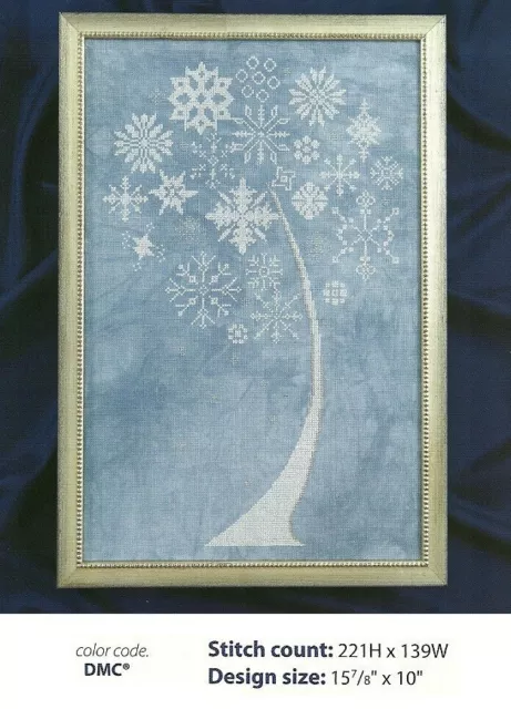 Snowflake Tree  Cross Stitch Pattern Only     Yd   Rep