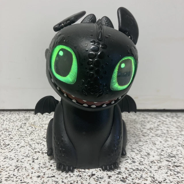 DREAMWORKS HOW TO Train Your Dragon Toothless Baby Dragon Toy Tested