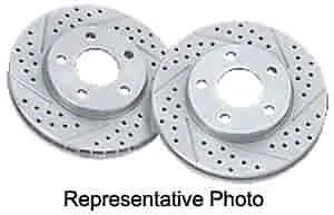 Baer Brake 54045-020 Front DecelaRotor Brake Rotors 1994-2004 Mustang Cobra Mach