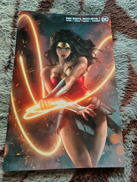 Dark Knights- Death Metal # 1 Nm 2020 Jeehyung Lee Cardstock Uk Store Exclusive!