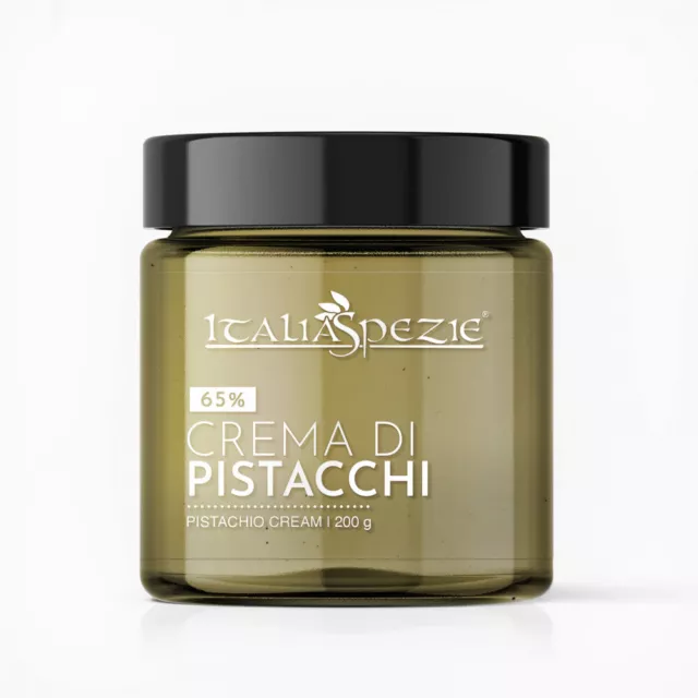 Crema di pistacchio 65% - 200 g Italia Spezie  - Italia Spezie®