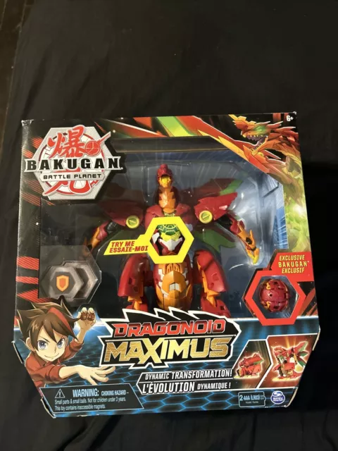 Bakugan: Dragonoid Maximus 8 Inch Transforming Action Figure