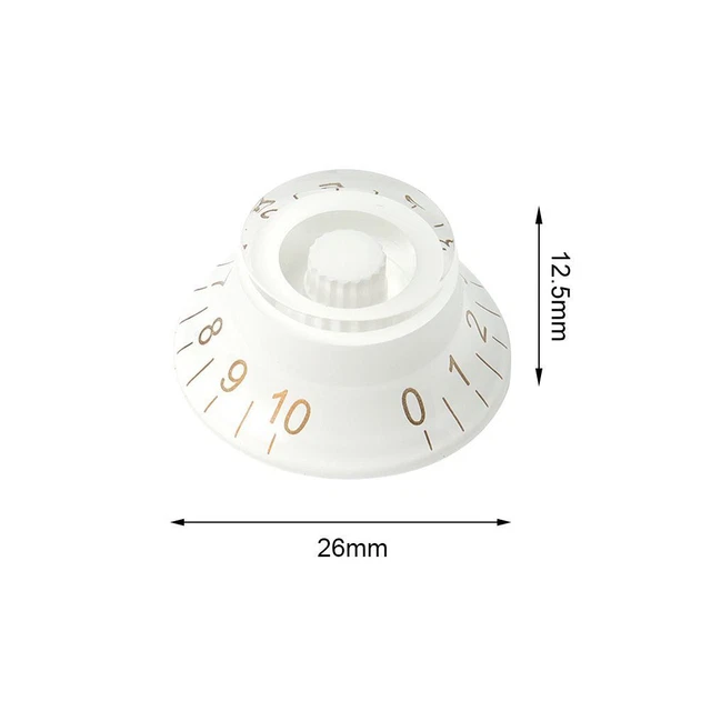 Boutons de volume de tonalité Interrupteur de réglage de basse For Les Paul LP 2