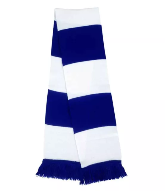 Everton Colours - Blue & White Retro Football Club Scarf