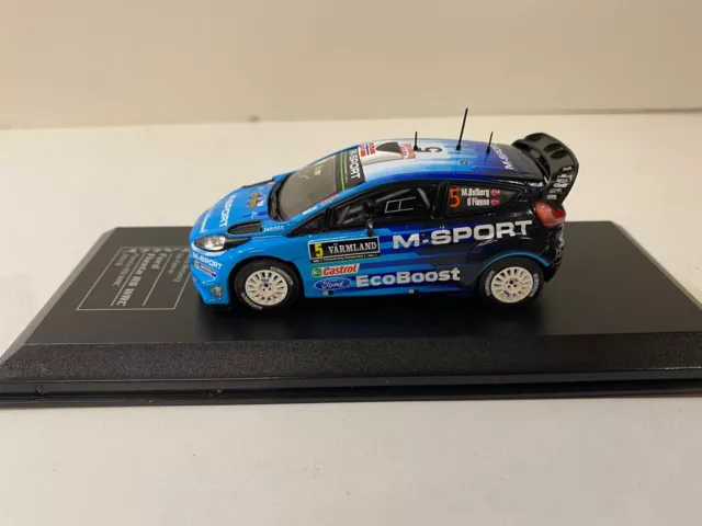DCC Ford Fiesta RS WRC, #5 Ostberg, Rally Monte Carlo 2016 Modell Ixo 1:43 1/43